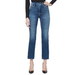 Good American EUC Good Curve Straight Leg Denim Jeans Size 8/29